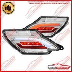 BUMPER LAMP - LEXUS RX350 2009-2015 - LIGHT BAR - LED - CHROME