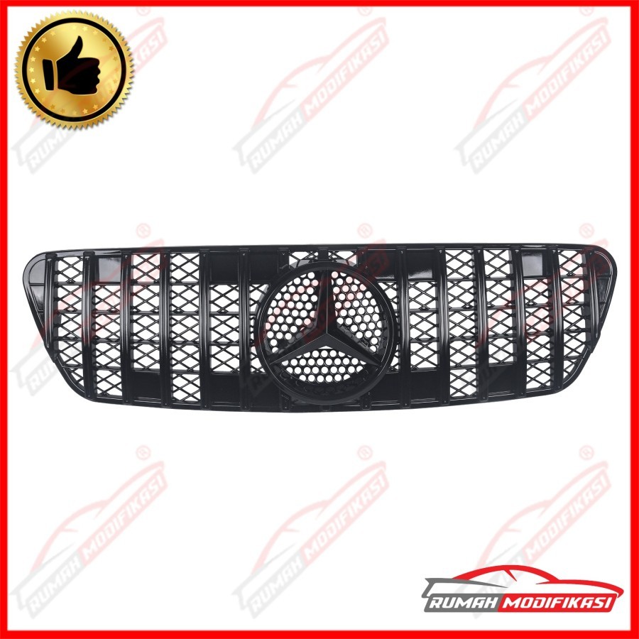 GRILL - BENZ W163 1998-2004 GT GRILL - BLACK