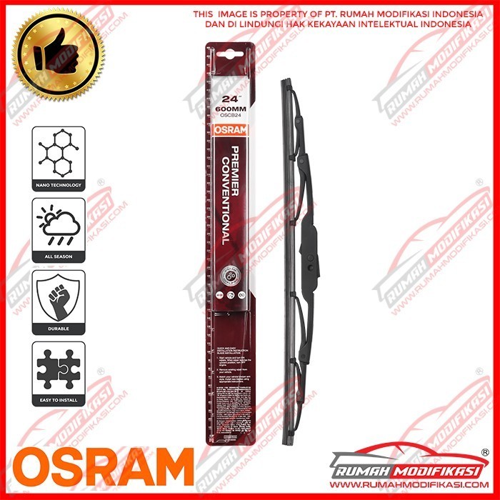 WIPER - OSRAM - VOLVO S80 - PREMIER CONV - 24" & 20"