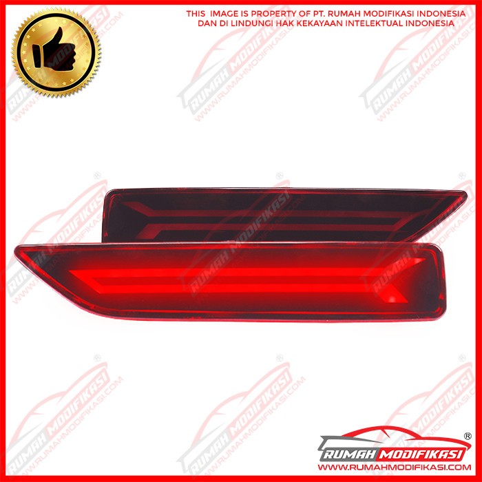 BUMPER LAMP HONDA BRV 2016-ON - RED - LIGHT BAR
