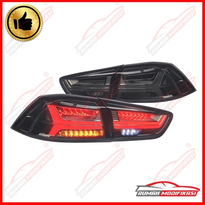 STOPLAMP - MITSUBISHI - LANCER 2008-2016 - ALL SMOKE - AUDI STYLE