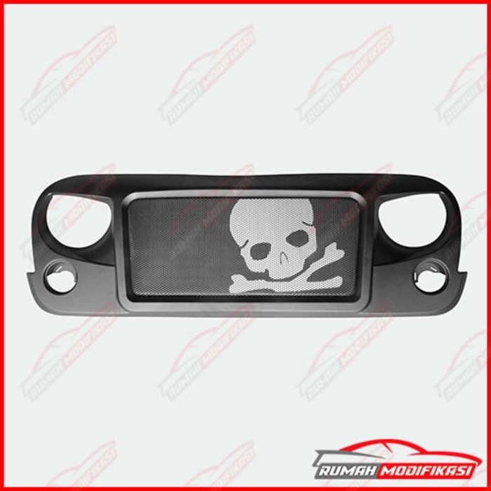 GRILLE JEEP WRANGLER JK 2008-2016 BLACK