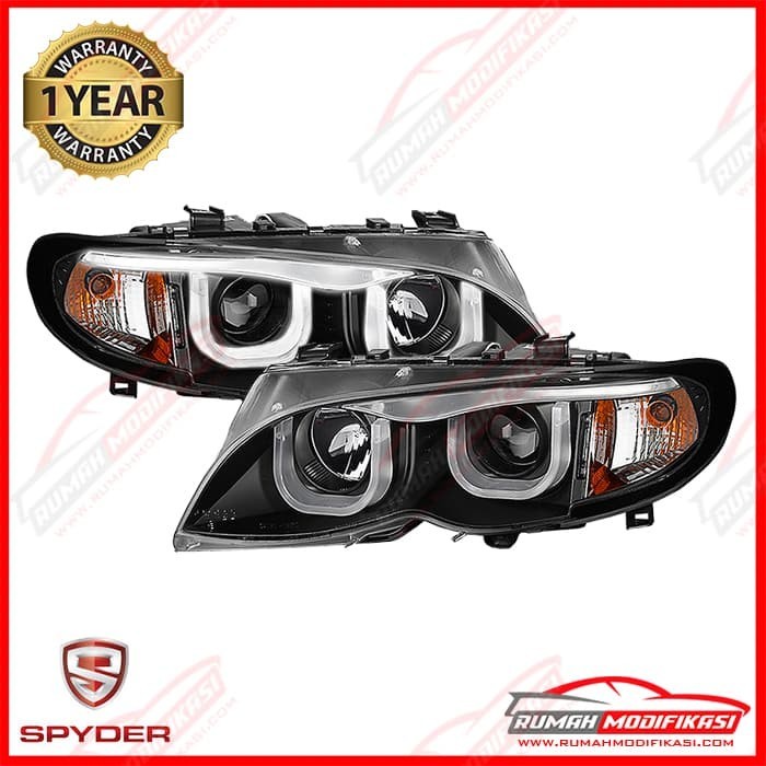 HEADLAMP - BMW E46 2002-2005 - SONAR - U-RIM - LIGHT BAR