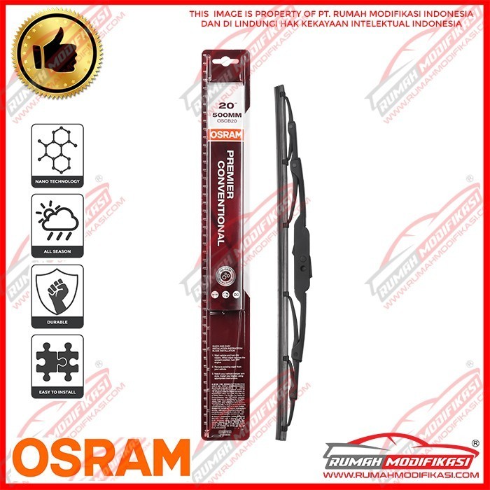 WIPER - OSRAM - FORD ESCAPE - PREMIER CONV - 20" & 20"