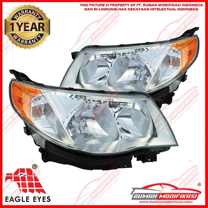 HEAD LAMP - SUBARU FORESTER 2009-2015 - OEM - EAGLEEYES - US STYLE