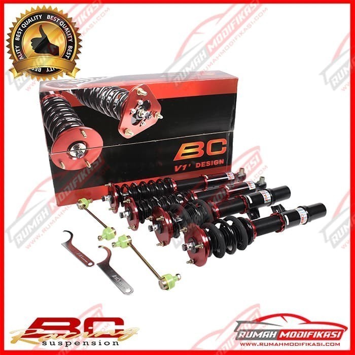 LOWERING KIT - COILOVER - BENZ GLC X253 - 2016-ON - BC - V1VM
