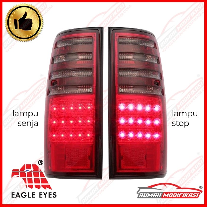 STOP LAMP - TOYOTA LAND CRUISER FJ80 1990-1998 - EAGLEEYES - RED SMOKE