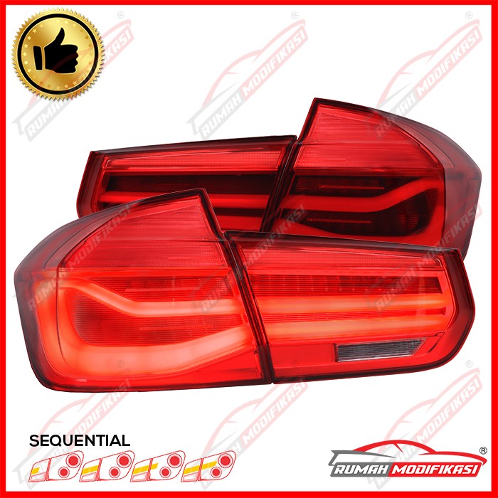 STOP LAMP - BMW F30 2012-2019 - LED - LIGHT BAR - RED - SEQUENTIAL