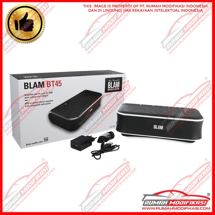 BLAM - BT45 - WIRELESS BLUETOOTH SPEAKER - SUBWOOFER