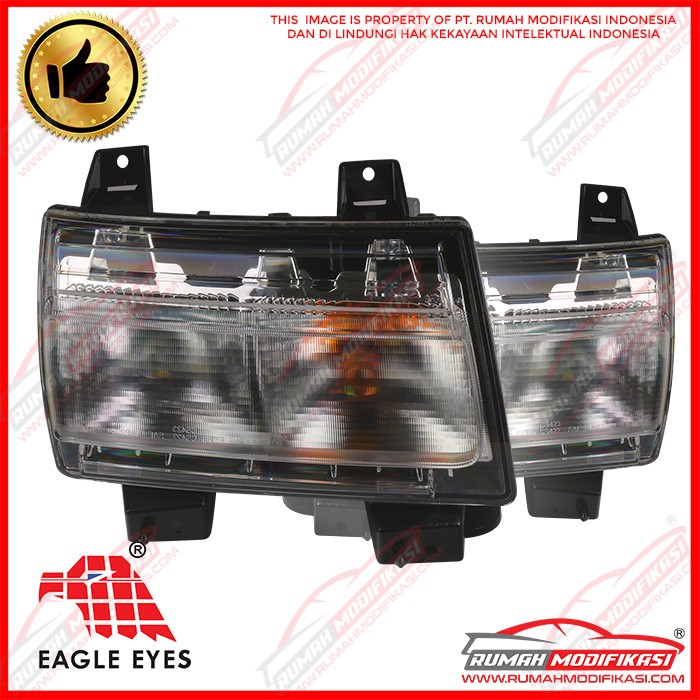 HEAD LAMP JEEP WRANGLER 2018 - 2021 CLEAR CRYSTAL