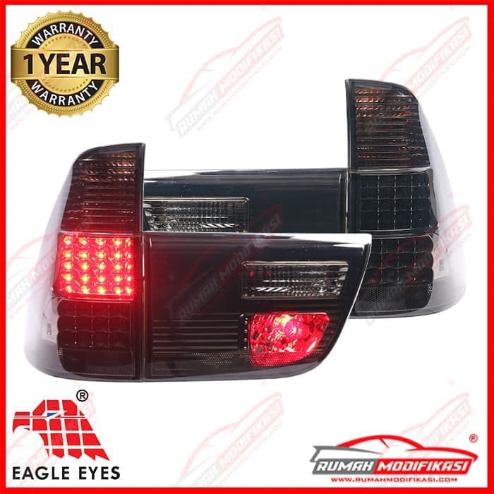 STOP LAMP - BMW X5 E53 2000-2006 - EAGLEEYES - LED - ALL SMOKE