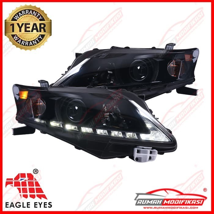 HEAD LAMP - LEXUS RX270 2010-2012 - EAGLEEYES - BLACK