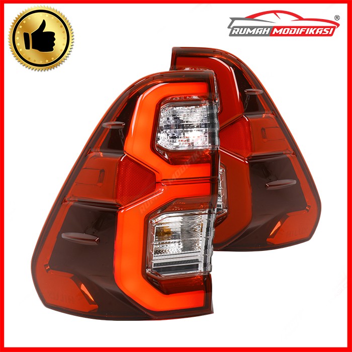 STOP LAMP - TOYOTA HILUX REVO 2015-ON - LED - LIGHT BAR - RED CLEAR