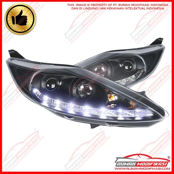 HEADLAMP - FORD FIESTA 2009-2012 - LED - PROJECTOR - JUN YAN