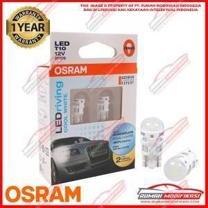 OSRAM - T10 - W5W - LAMPU SENJA - LED - BLUE - FS