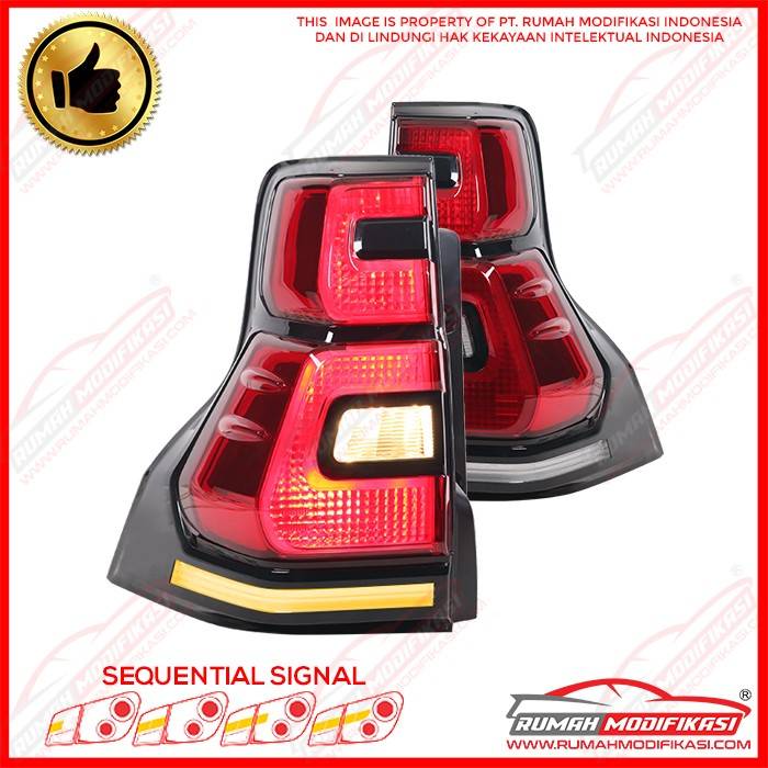 STOP LAMP - TOYOTA PRADO FJ150 2009-2016 - LED - BLACK JDM