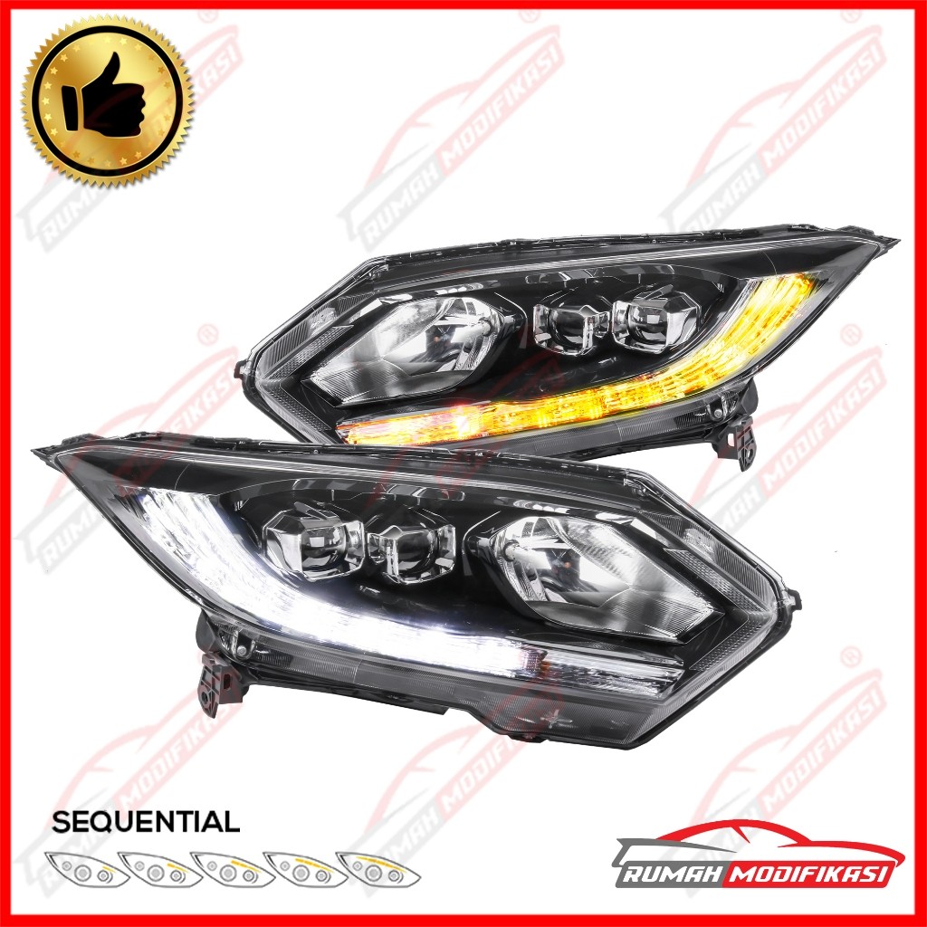HEAD LAMP - HONDA HRV - 2015-2017 - SEQUENTIAL SIGNAL LAMP - LED