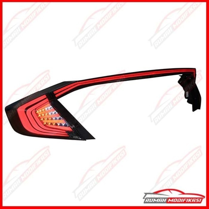 STOP LAMP - HONDA CIVIC 2016 - ON - SEDAN - LIGHT BAR - RED SMOKE + TRUNK