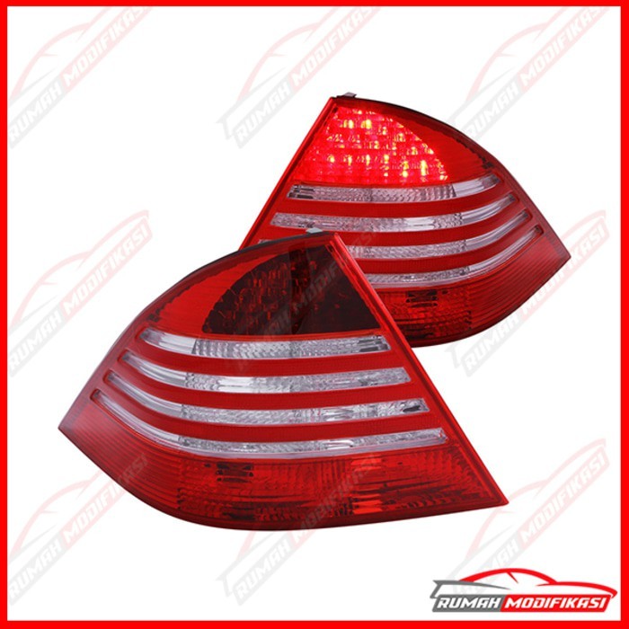 STOP LAMP - BENZ W220 S-CLASS 1998-2006 - LED - RED CLEAR - EAGLEEYES
