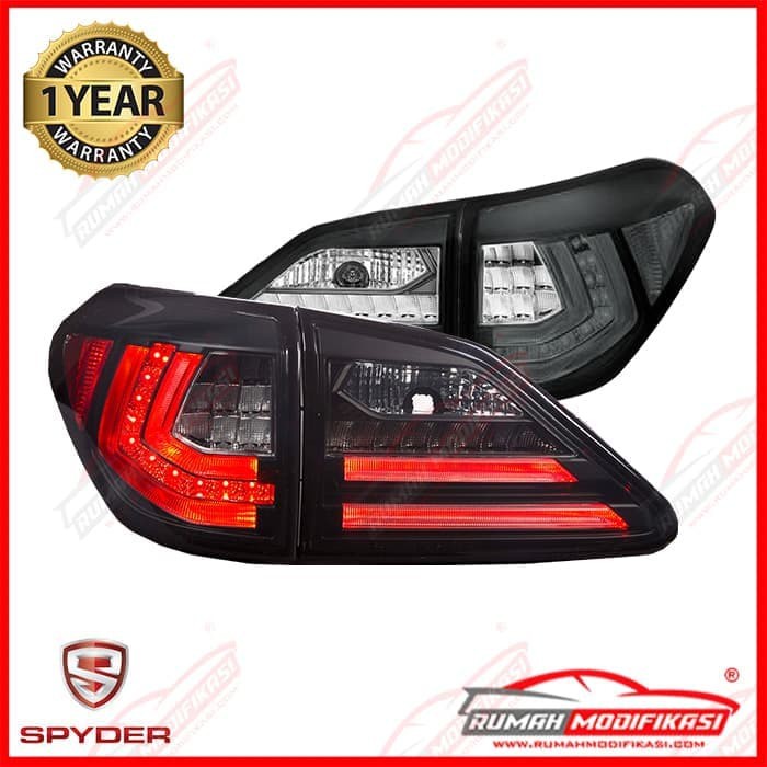 STOP LAMP - LEXUS RX270 2009-2015 - LIGHT BAR - SEQUENTIAL - SMOKE