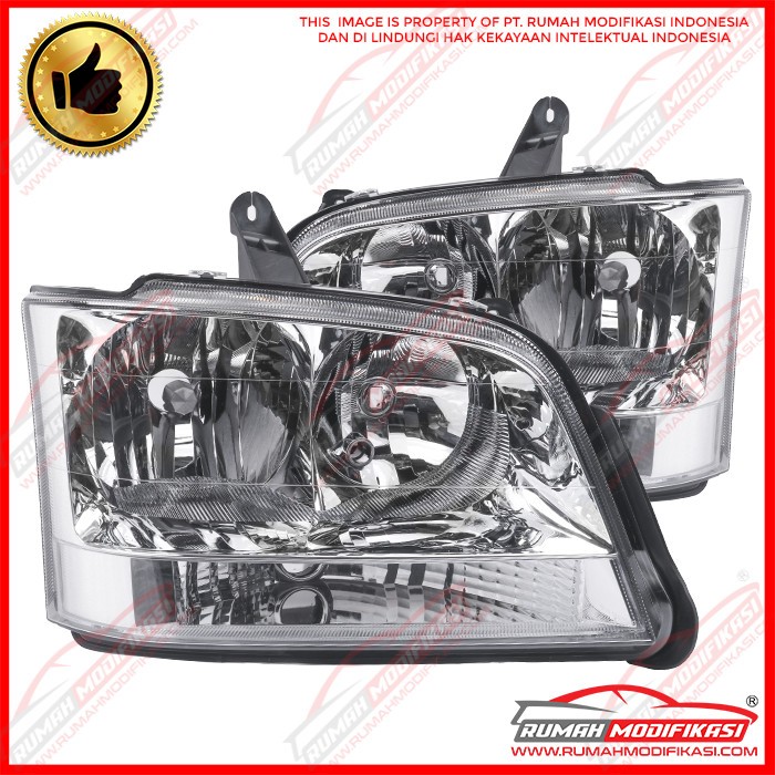 HEADLAMP CHEVROLET BLAZER S10 2002-2005 - GRAY
